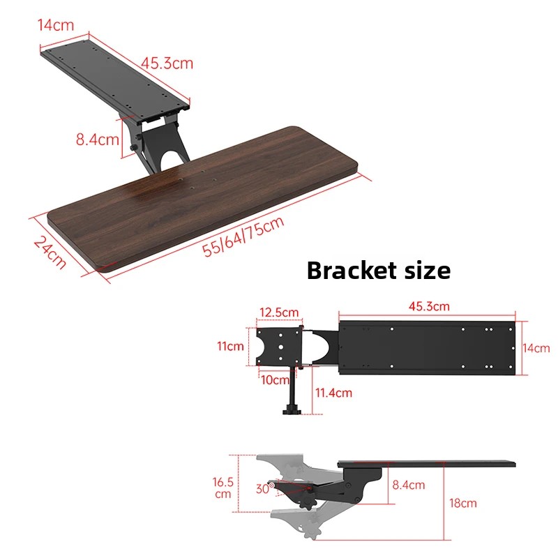 Ergonomic Under Desk Keyboard  - Desk Setup Ergonomics incelemesi ve fiyatı