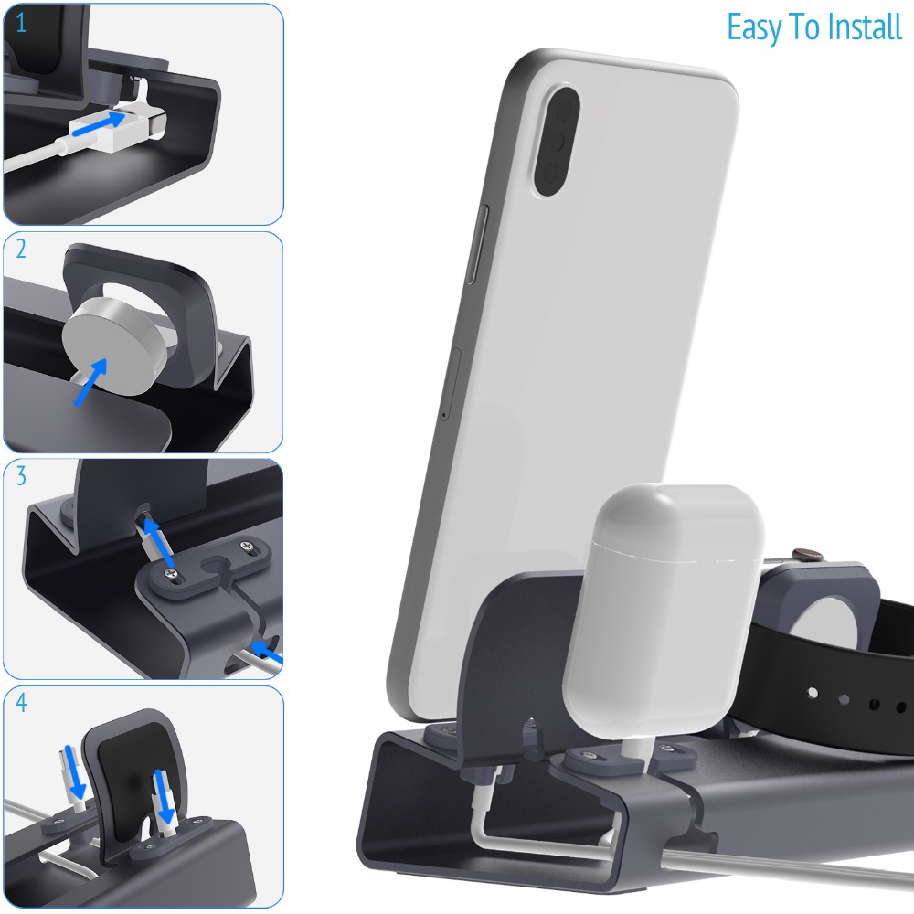 Charging Dock Station Stand Ho - Desk Setup Apple incelemesi ve fiyatı