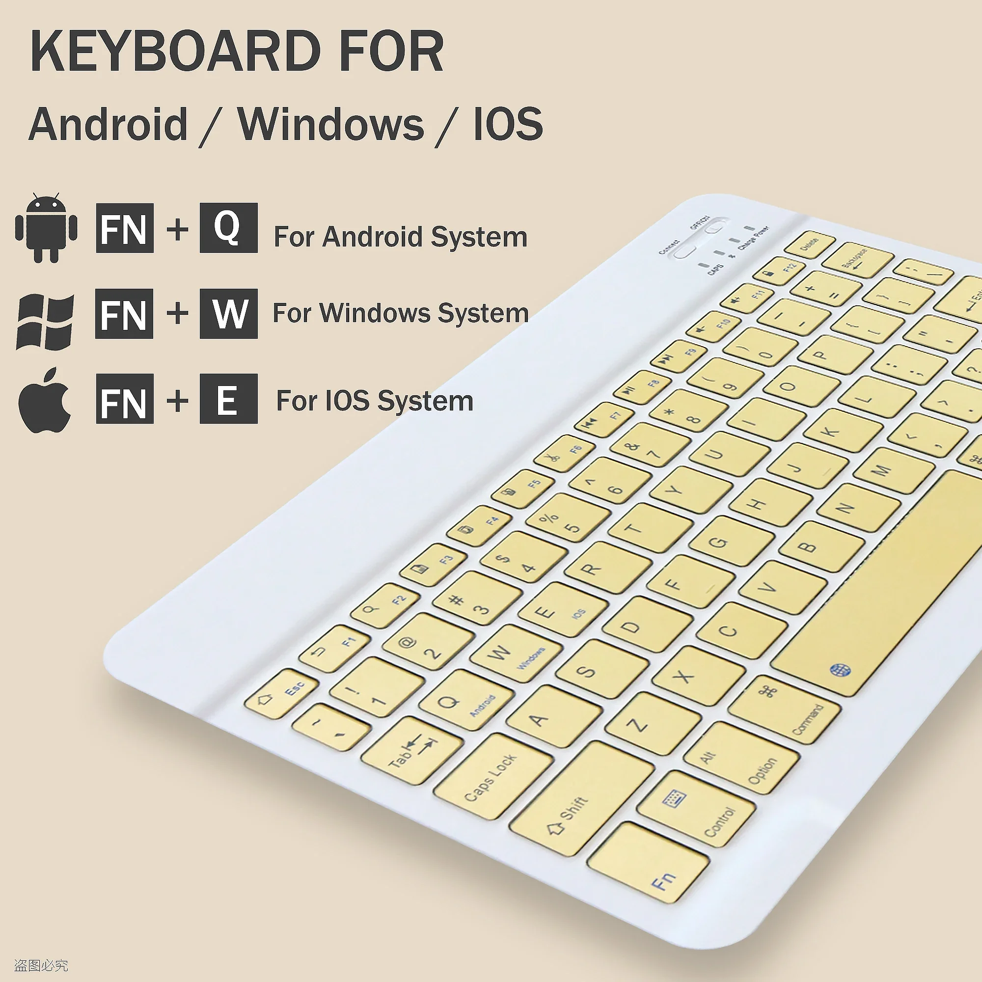Colorful Candy Bluetooth Keybo - Desk Setup Ipad incelemesi ve fiyatı