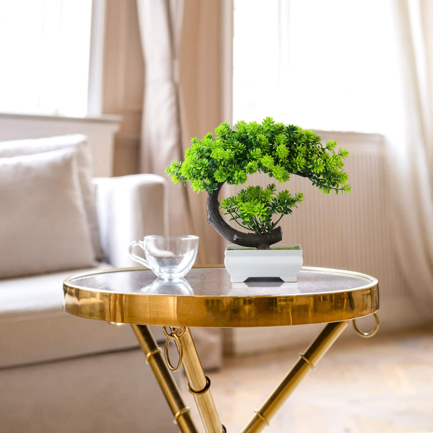 Uflower Small Artificial Plant - Desk Setup Plant incelemesi ve fiyatı