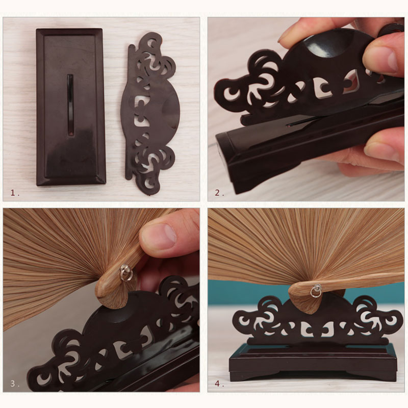 Vintage Art Style Folding Fan  - Desk Setup Table incelemesi ve fiyatı