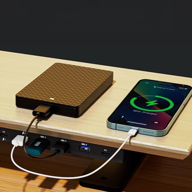 Solid Wood Gaming Desk Top wit - Desk Setup Usb Hub incelemesi ve fiyatı