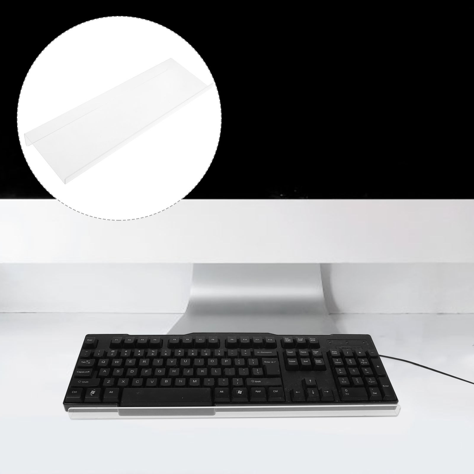 Acrylic Keyboard Stand for Des - Desk Setup Tablet incelemesi ve fiyatı