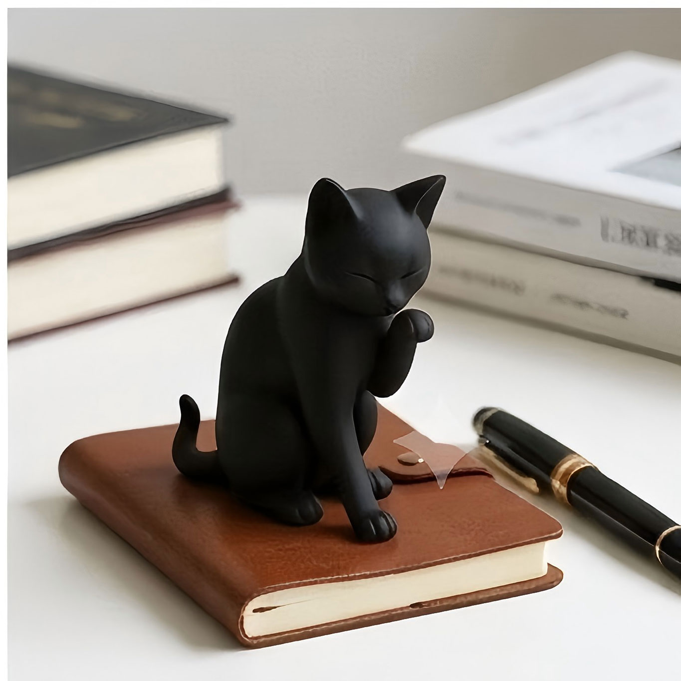 Grooming Cat Desk Decor 3D Min - Desk Setup Workspace incelemesi ve fiyatı