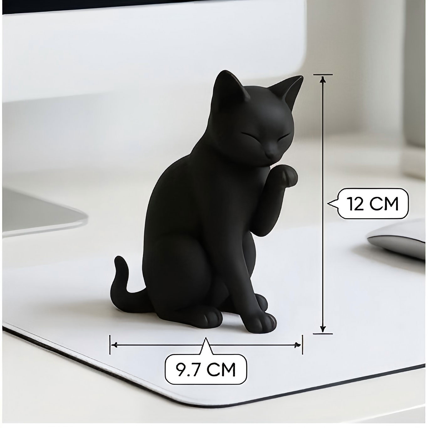 Grooming Cat Desk Decor 3D Min - Desk Setup Workspace incelemesi ve fiyatı