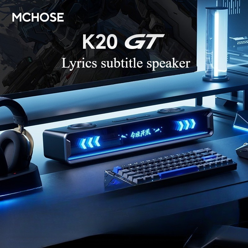 K20 GT Full Screen Subtitle Sp - Desk Setup With Speakers incelemesi ve fiyatı