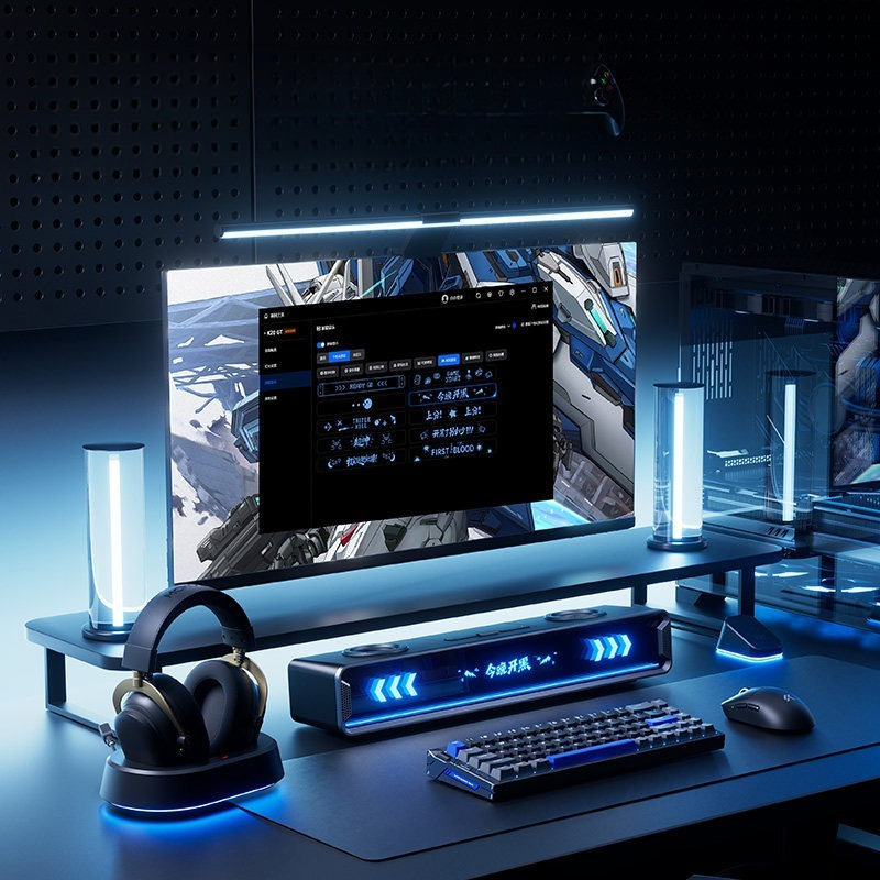 K20 GT Full Screen Subtitle Sp - Desk Setup With Speakers incelemesi ve fiyatı