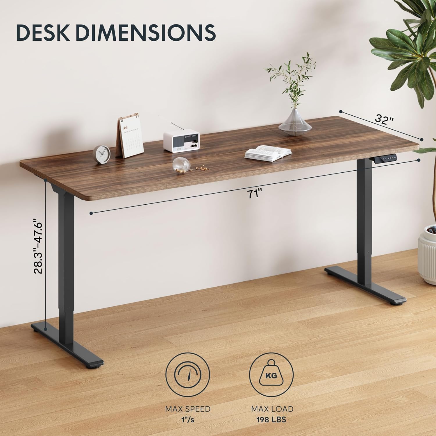 Electric Standing Desk with Du - L Shaped Desk Setup incelemesi ve fiyatı