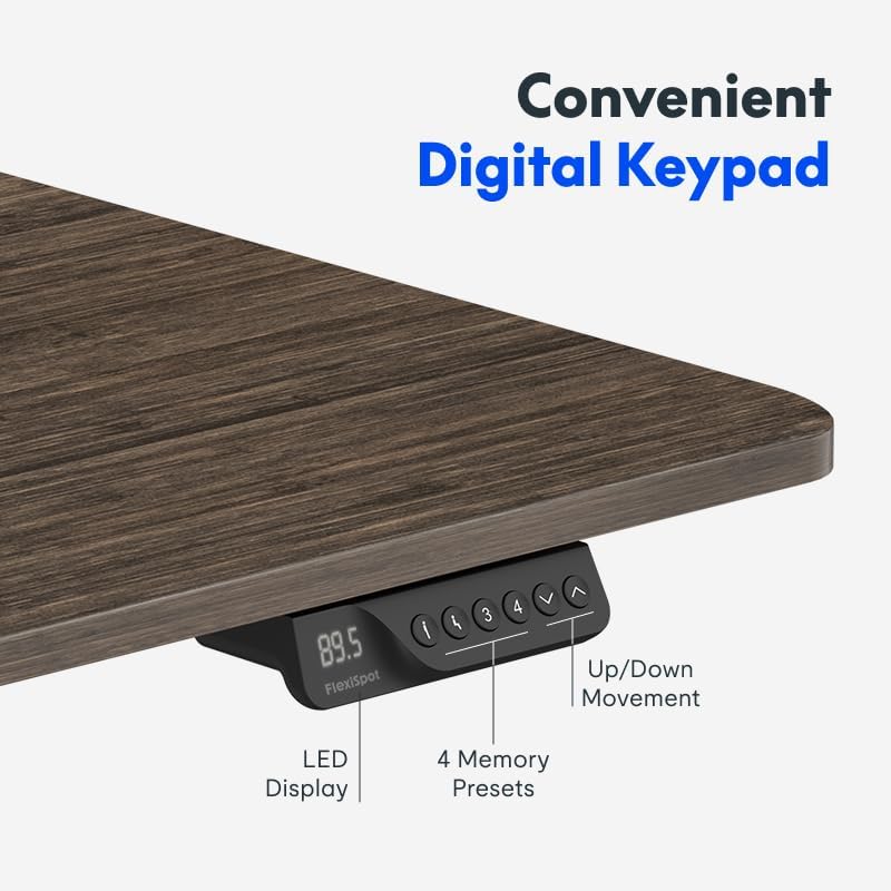 Electric Standing Desk with Du - L Shaped Desk Setup incelemesi ve fiyatı