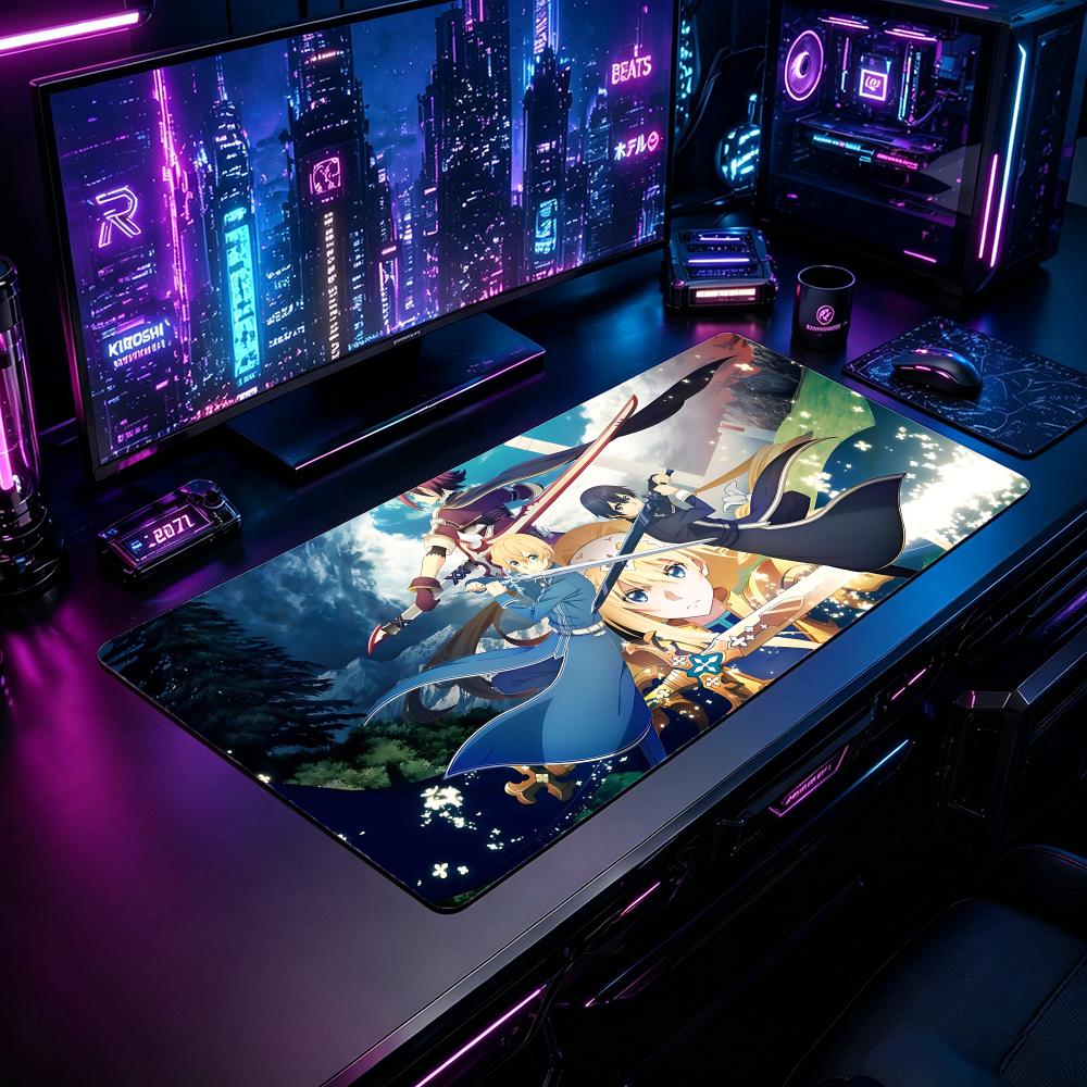 Gaming Mouse Pad SSword Art On - Desk Setup Online incelemesi ve fiyatı