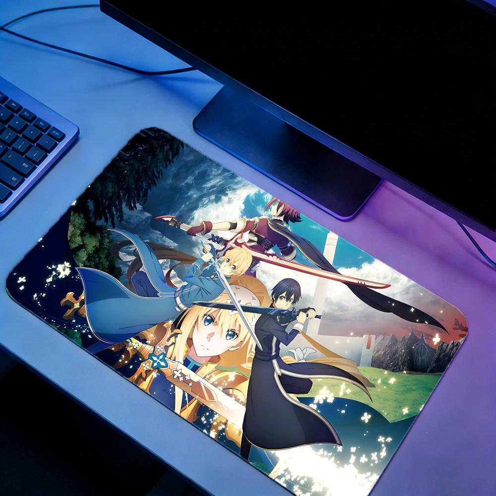 Gaming Mouse Pad SSword Art On - Desk Setup Online incelemesi ve fiyatı
