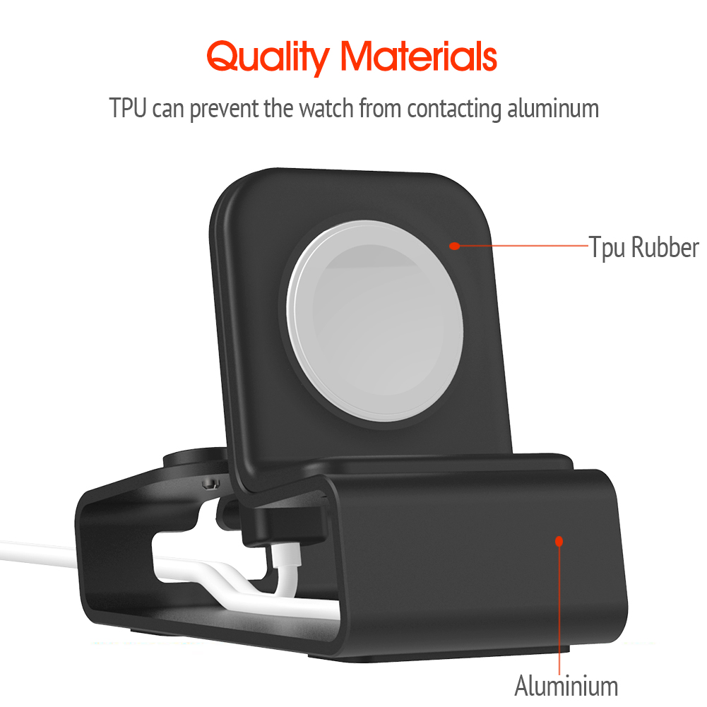 2 in 1 Aluminum Charging Stand - Desk Setup Apple incelemesi ve fiyatı