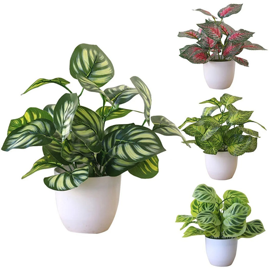 1PC Artificial Foliage Plant P - Desk Setup Plant incelemesi ve fiyatı