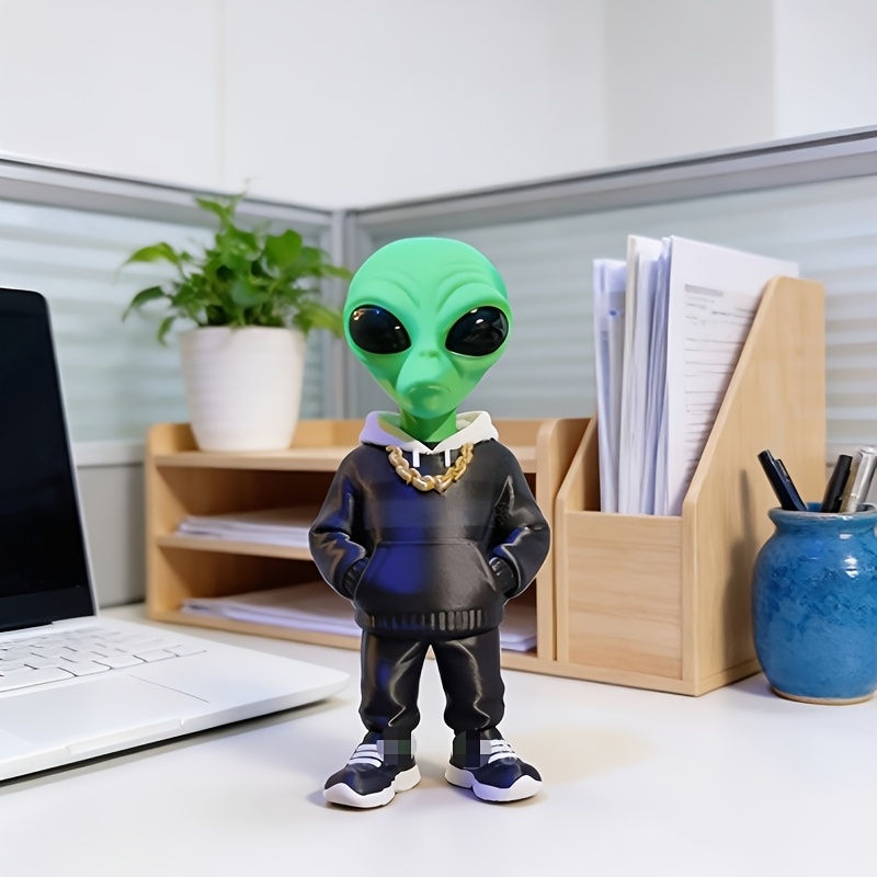1 Piece Green Alien Figure wit - Desk Setup Table incelemesi ve fiyatı