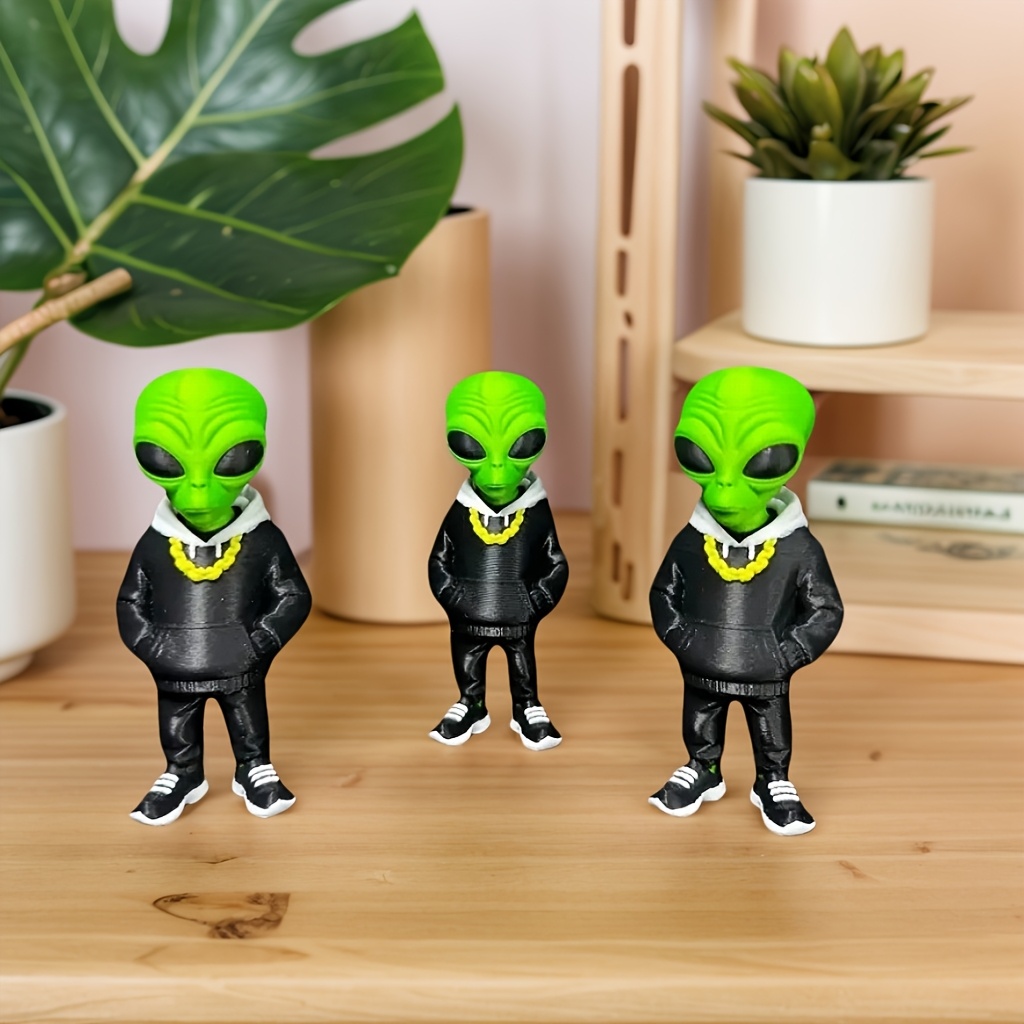 1 Piece Green Alien Figure wit - Desk Setup Table incelemesi ve fiyatı