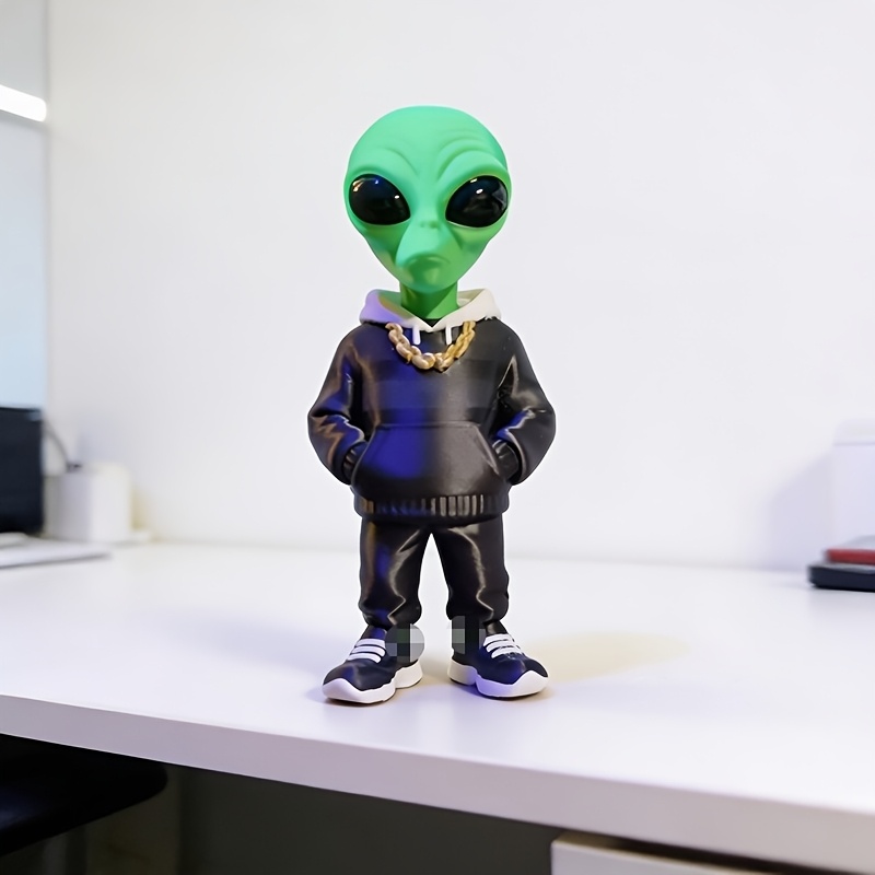 1 Piece Green Alien Figure wit - Desk Setup Table incelemesi ve fiyatı