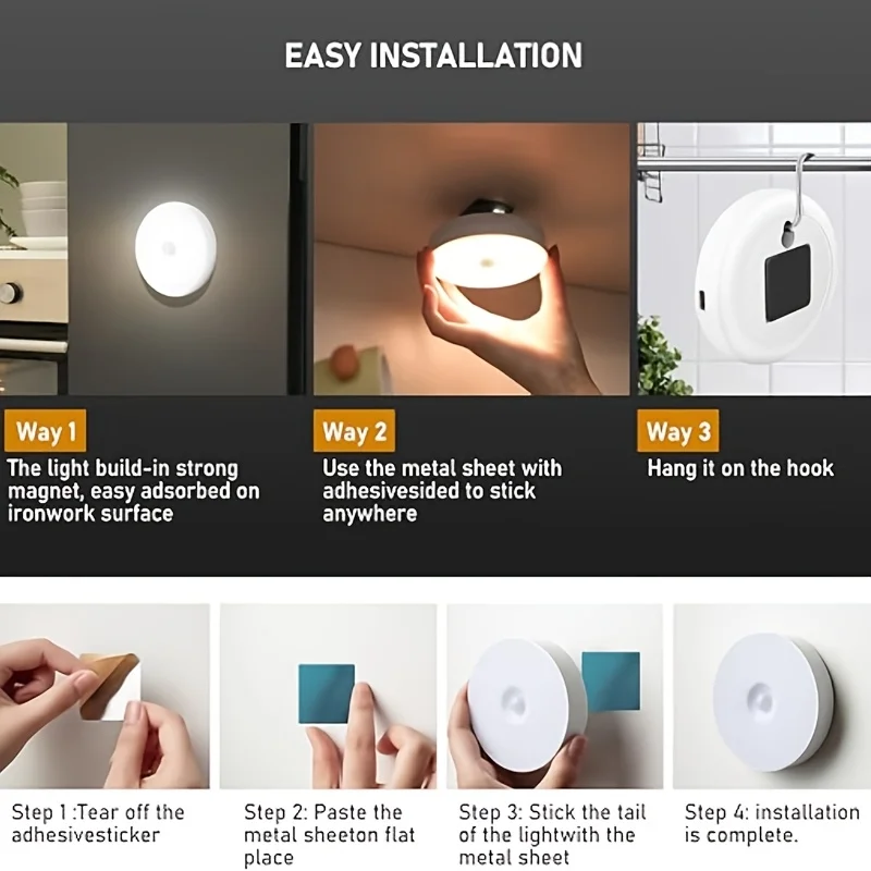 Rechargeable Motion Sensor Nig - Desk Setup White incelemesi ve fiyatı