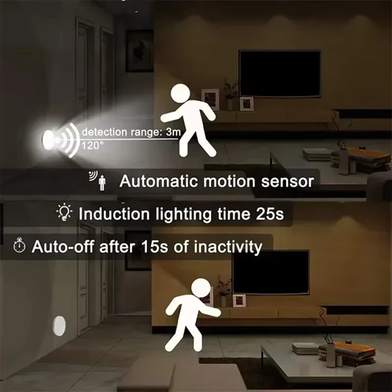 Rechargeable Motion Sensor Nig - Desk Setup White incelemesi ve fiyatı