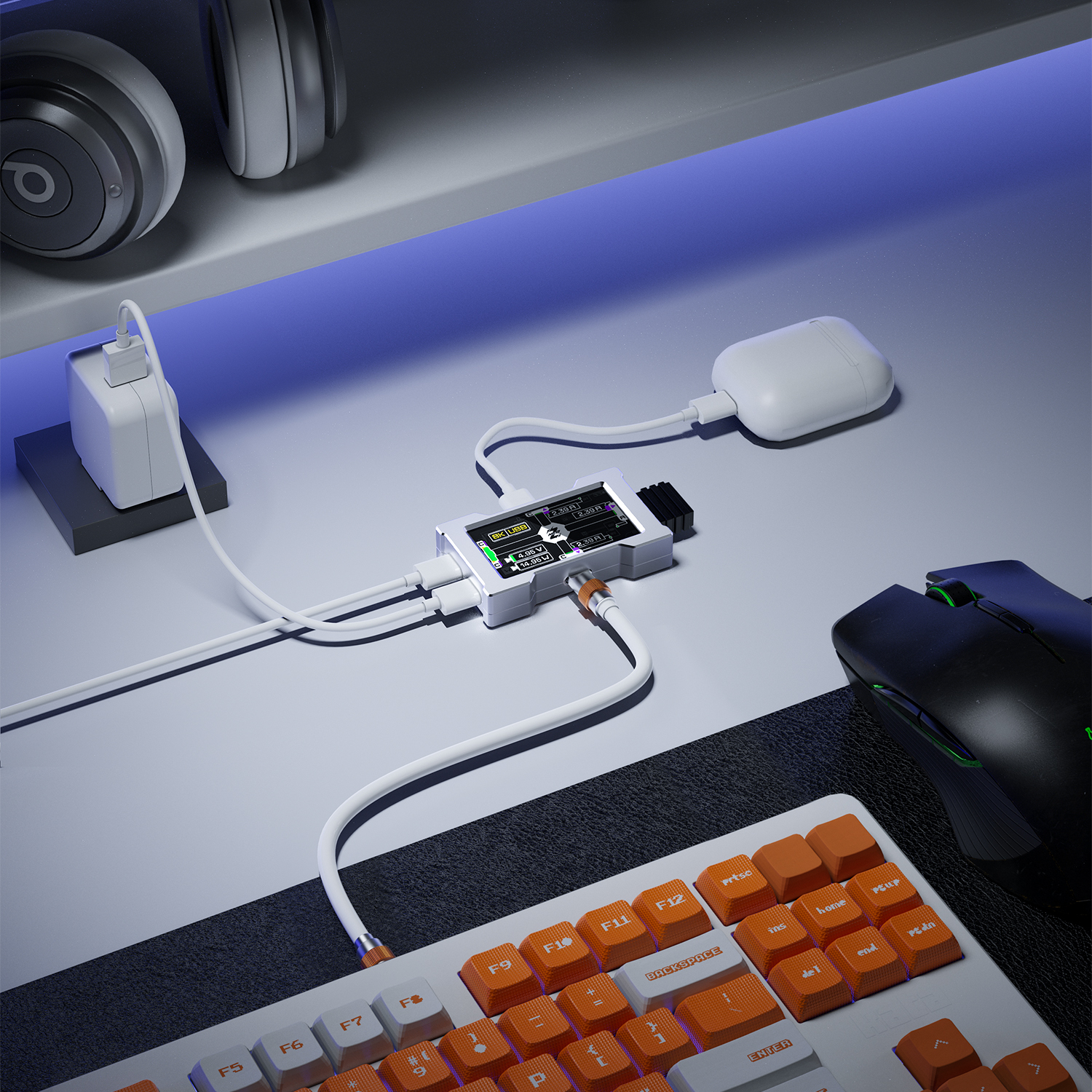 HMLAB ZNEO Gaming USB Hub - 2- - Desk Setup Usb Hub incelemesi ve fiyatı
